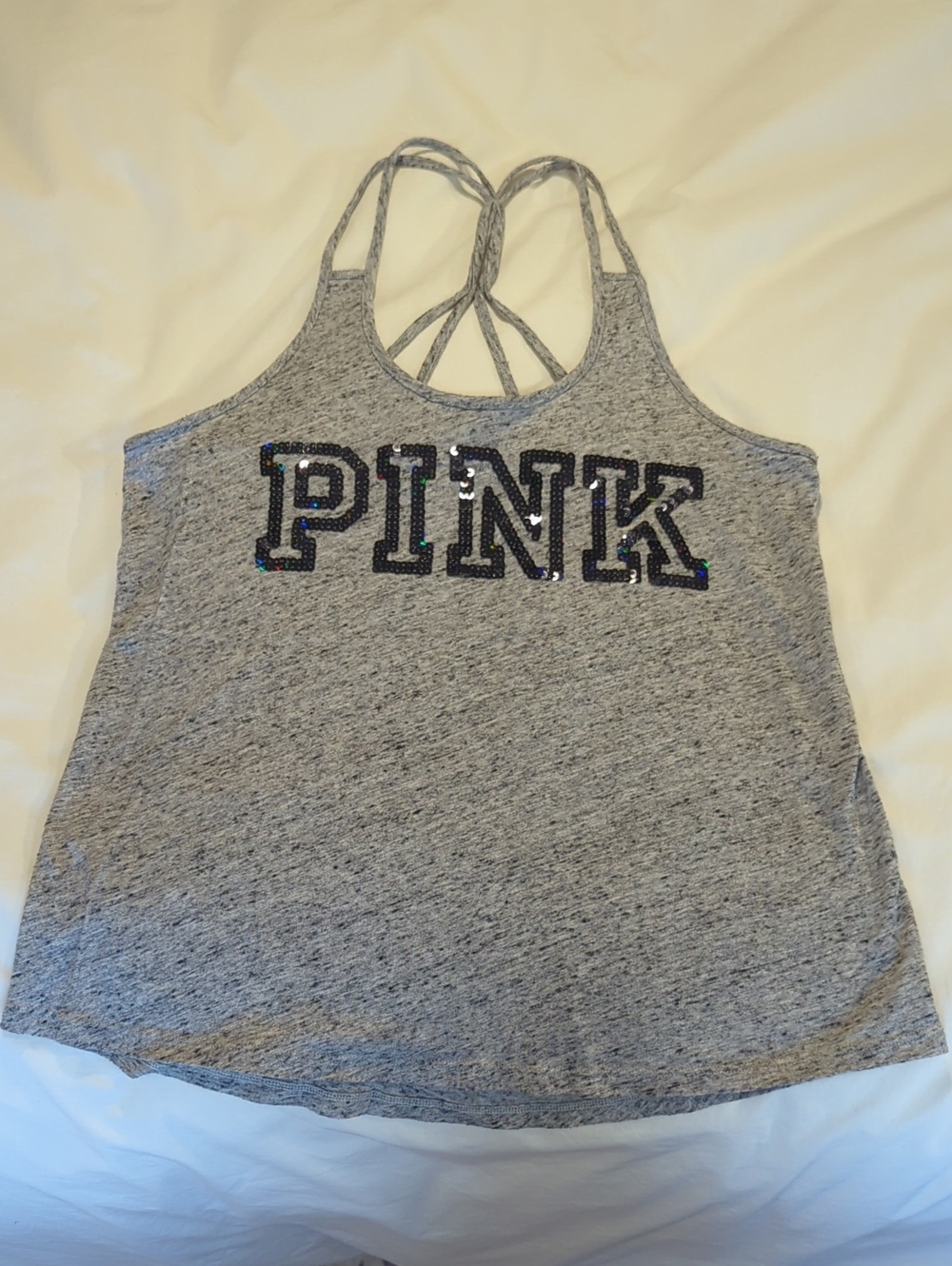 PINK XS Bling Tank Top